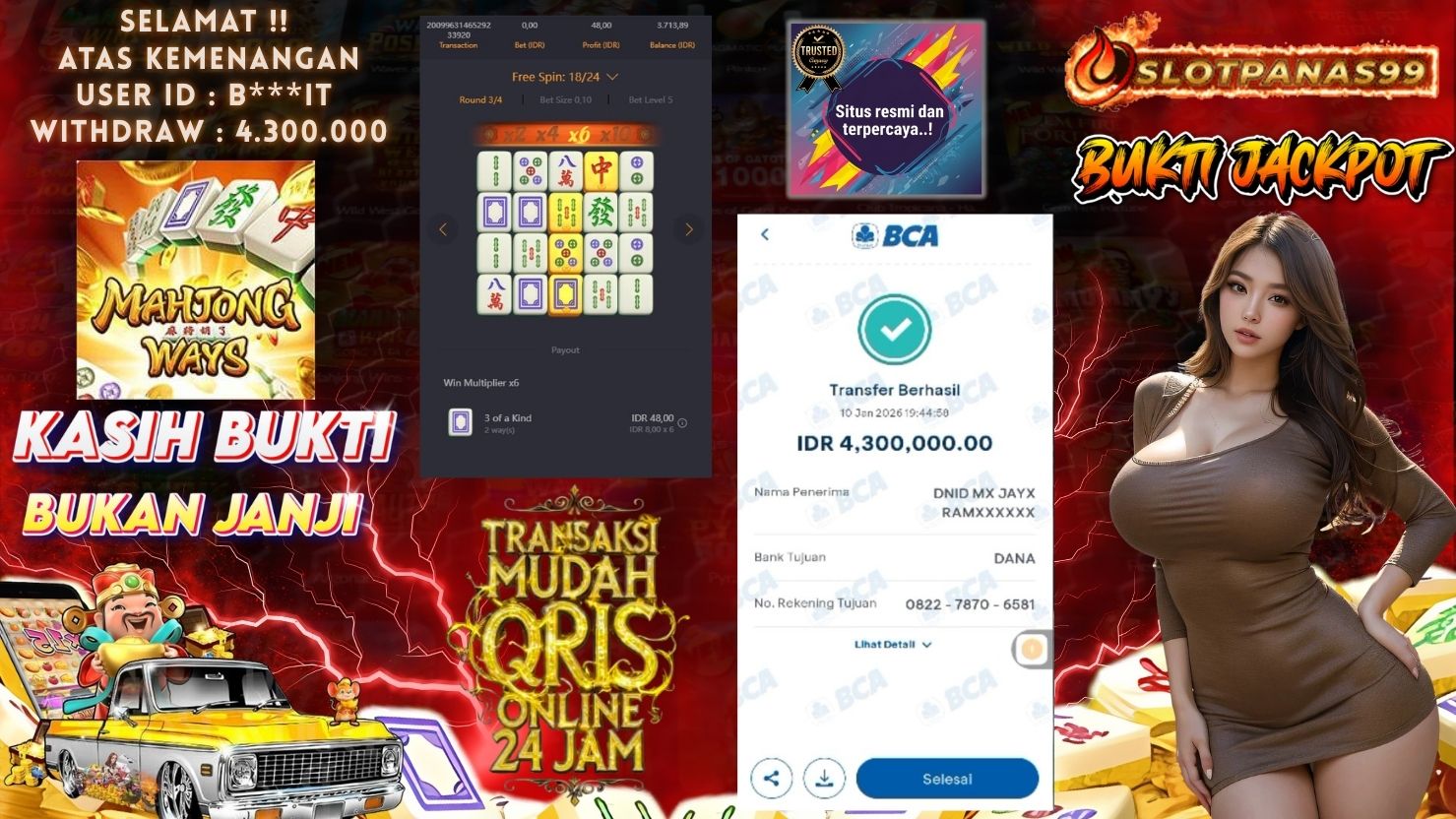 SLOTPANAS99 JACKPOT SLOT MAHJONG WAYS